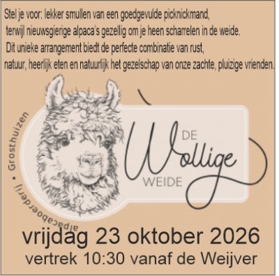 Bezoek aan de Alpaca's