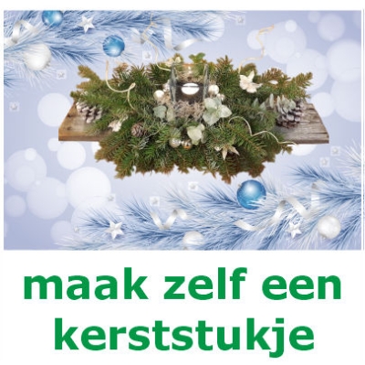 Kerststukje maken 