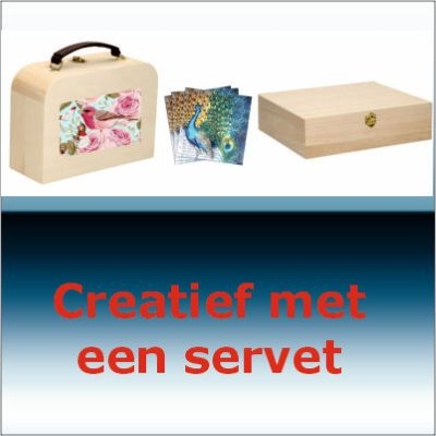 Werken met servetten op 30-10-2025