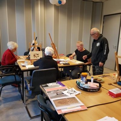 Workshop houtbranden oktober 