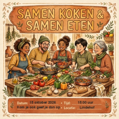 Samen koken seizoen 15-10-2026