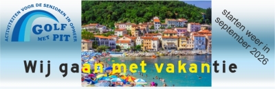 Vakantie  Golf met Pit  2026-2027